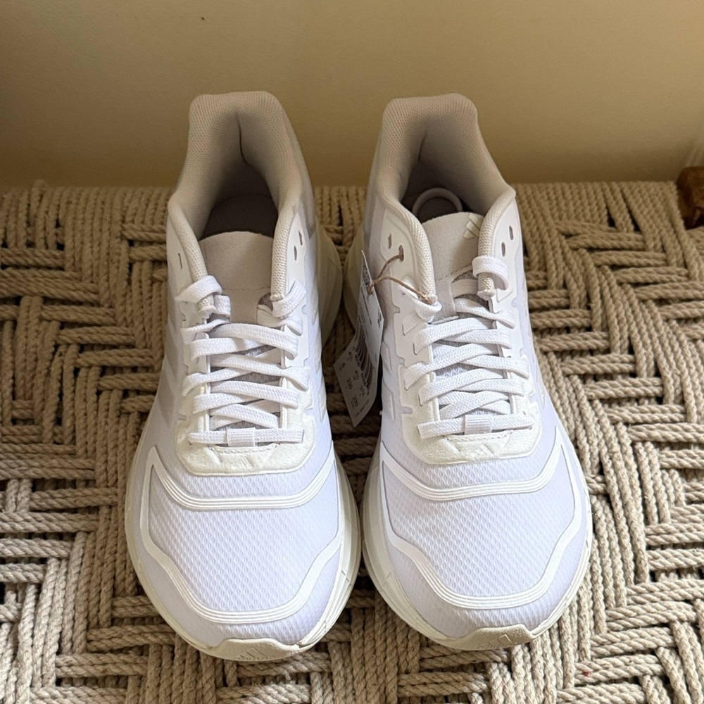 Adidas Duramo 10 Women's Size 6 SL 2.0 White Sneaker Running Shoe HP2388 NEW